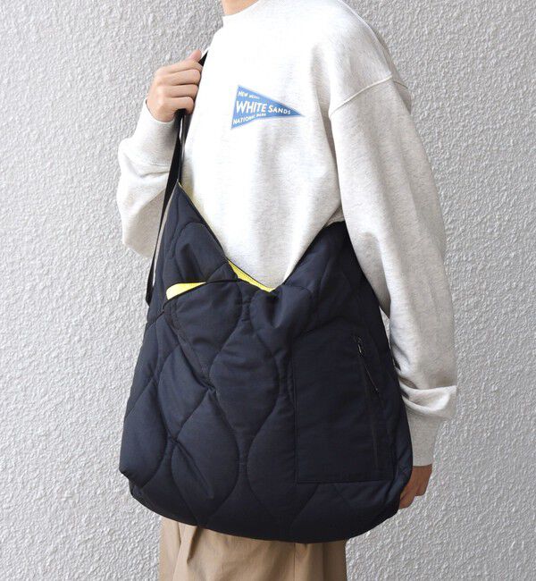 SHIPS any「SHIPS any: 2トーン キルティング アズマ 2WAY ショルダーバッグ◆」|ショルダー・メッセンジャー|