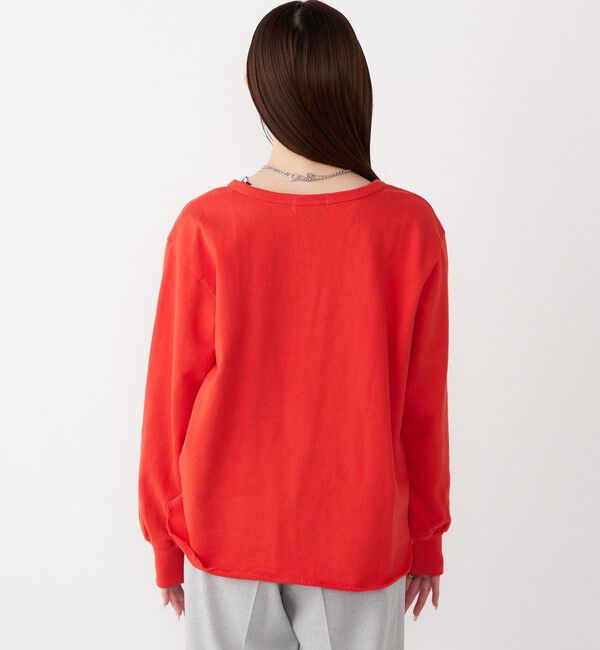 SHIPS Colors 「SHIPS Colors:〈手洗い可能〉USA 裏毛 スキッパー プルオーバー」|Tシャツ・カットソー|