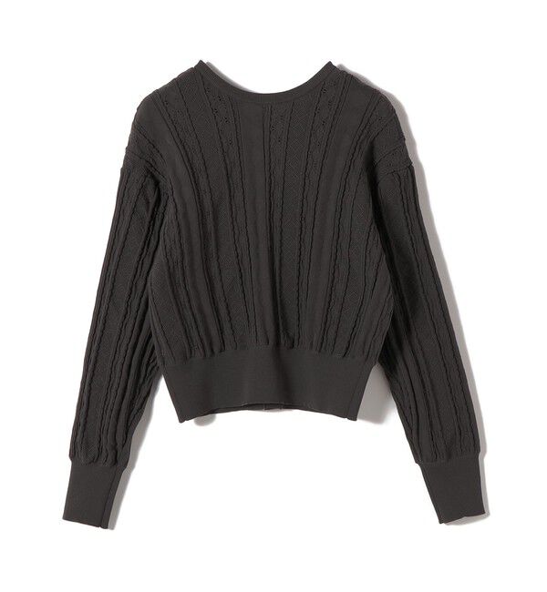 SHIPS for women「《予約》【WEB限定】〈手洗い可能〉レース 編み 2WAY カーディガン」|カーディガン|