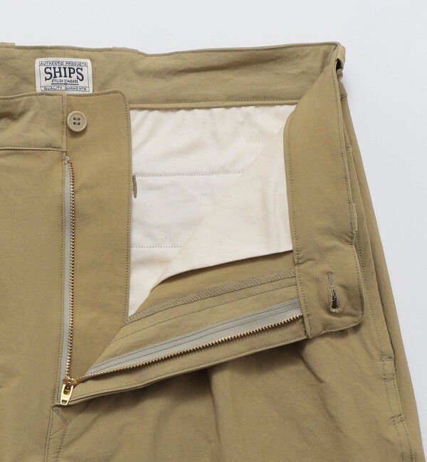 SHIPS「SHIPS: AUTHENTIC ナイロン カルゼ ワイド パンツ」|その他|