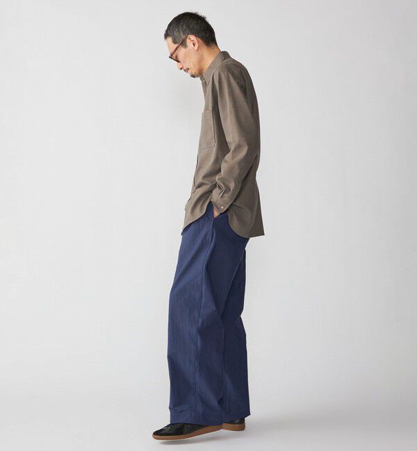 SHIPS「SHIPS: AUTHENTIC ナイロン カルゼ ワイド パンツ」|その他|