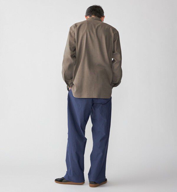 SHIPS「SHIPS: AUTHENTIC ナイロン カルゼ ワイド パンツ」|その他|