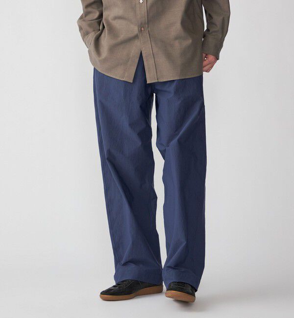 SHIPS「SHIPS: AUTHENTIC ナイロン カルゼ ワイド パンツ」|その他|