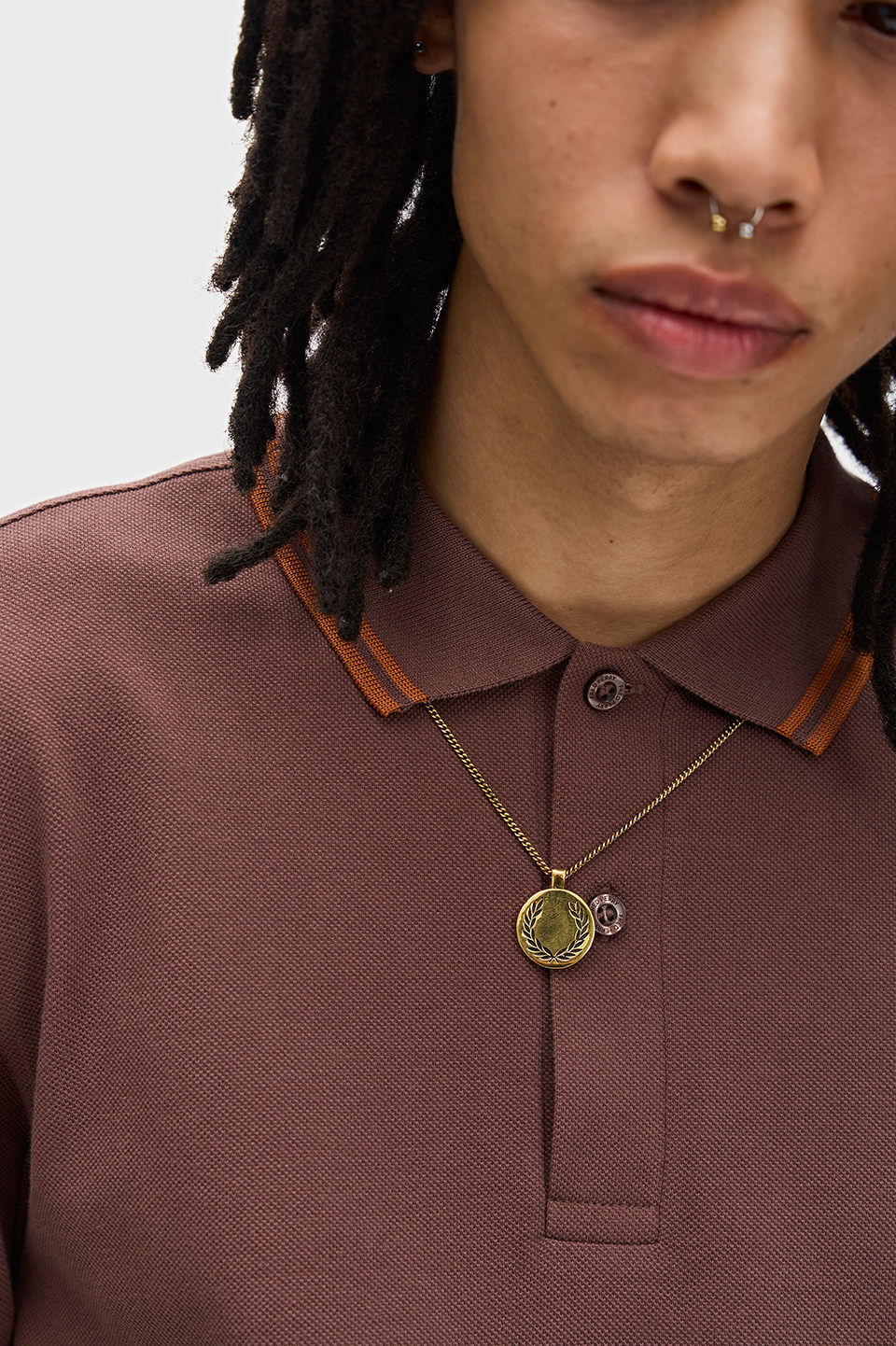 FRED PERRY 「Laurel Wreath Pendant Necklace」|ネックレス|
