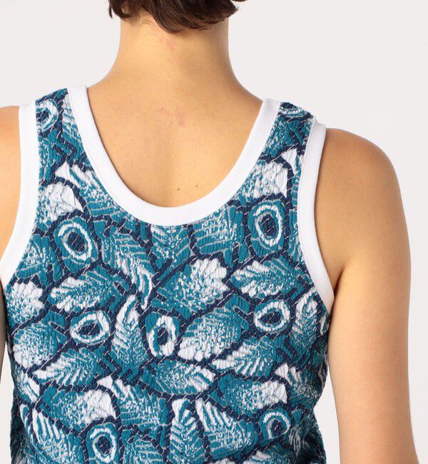 GALERIE VIE「リーフジャカードニット タンクトップ」|ニット・セーター|