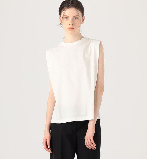 DES PRES「ソフトプレーンジャージー フレンチスリーブプルオーバー」|Tシャツ・カットソー|