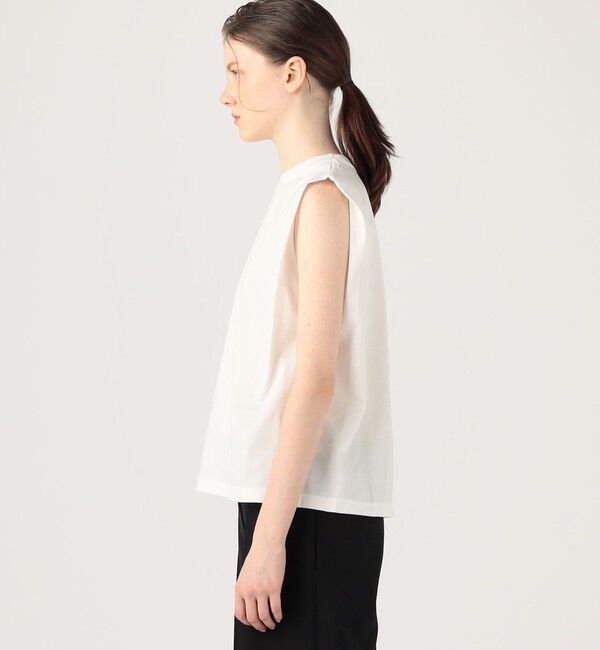 DES PRES「ソフトプレーンジャージー フレンチスリーブプルオーバー」|Tシャツ・カットソー|