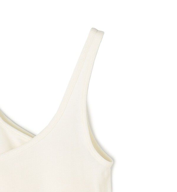 BACCA「inner piece シルクジャージー カップインタンクトップ」|タンクトップ|