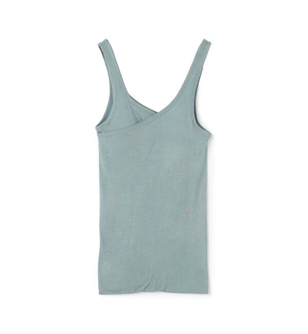 BACCA「inner piece シルクジャージー カップインタンクトップ」|タンクトップ|53 グリーン