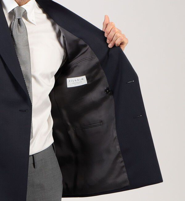 TOMORROWLAND MENS「ウールツイル ダブルブレステッド6Bジャケット Dormeuil Barathea」|テーラードジャケット|