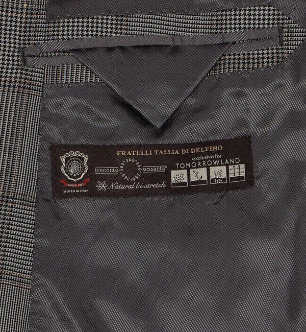 TOMORROWLAND MENS「ウール ダブルブレステッド6Bスーツ DELFINO Bi-Stretch」|スーツ|