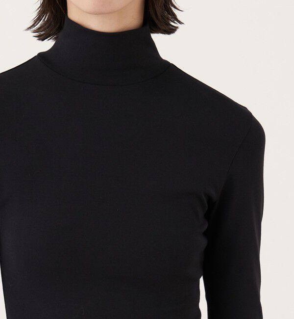 DES PRES「ベーシックサーキュラーリブ ハイネックプルオーバー」|Tシャツ・カットソー|