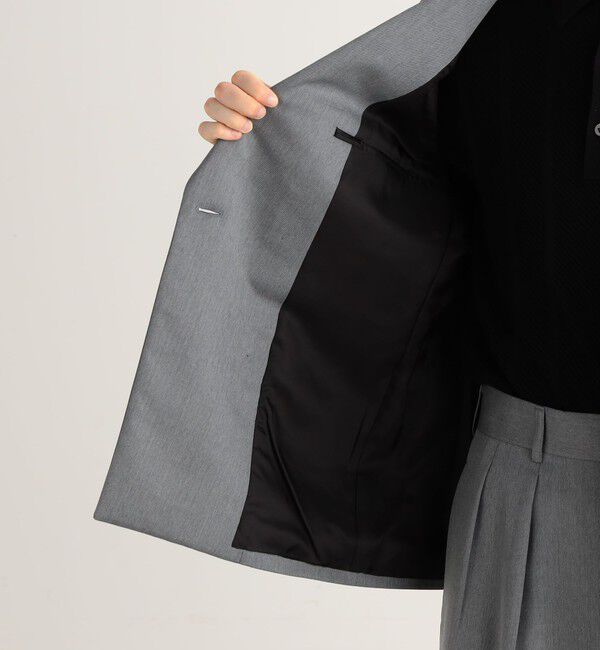 Edition「ウールモヘヤピークドラペルダブルジャケット」|テーラードジャケット|