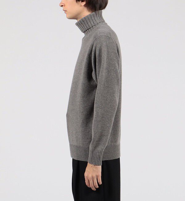 TOMORROWLAND MENS「TOMORROWLAND TRICOT スーパーファインラムウール タートルネックニット」|ニット・セーター|