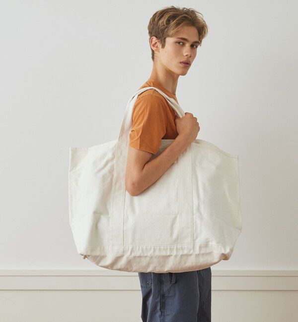 JAMES PERSE「コットンリネンキャンバストートバッグ LARGE AMF0016」|トートバッグ|