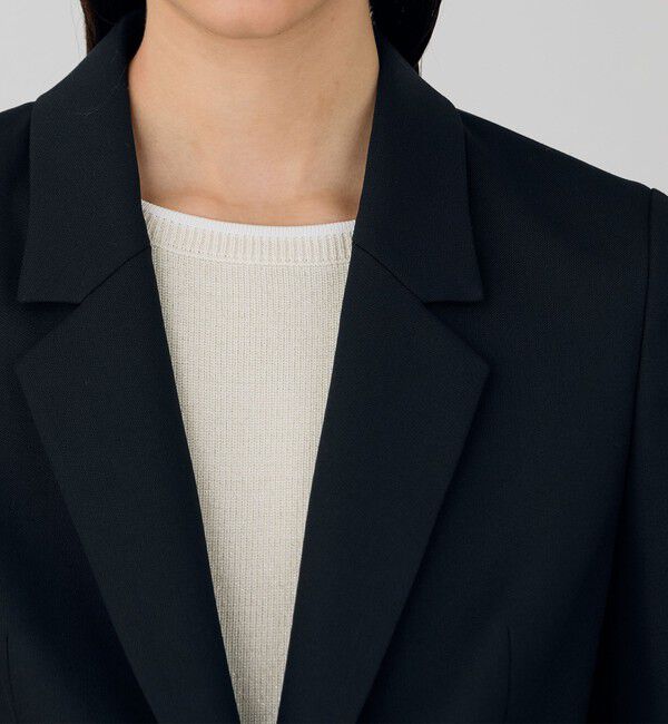 DES PRES「ポリエステルウールバラシャ ノッチドラペルジャケット」|テーラードジャケット|