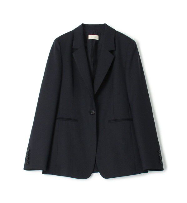 DES PRES「ポリエステルウールバラシャ ノッチドラペルジャケット」|テーラードジャケット|69 ネイビー