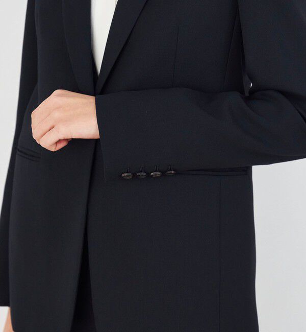 DES PRES「ポリエステルウールバラシャ ノッチドラペルジャケット」|テーラードジャケット|