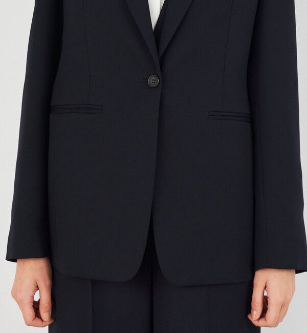 DES PRES「ポリエステルウールバラシャ ノッチドラペルジャケット」|テーラードジャケット|
