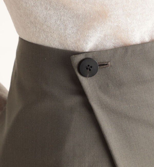 Edition「トロピカルウール ラップロングスカート」|スカート|