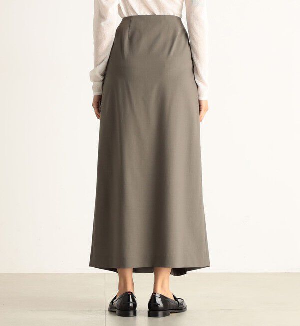 Edition「トロピカルウール ラップロングスカート」|スカート|