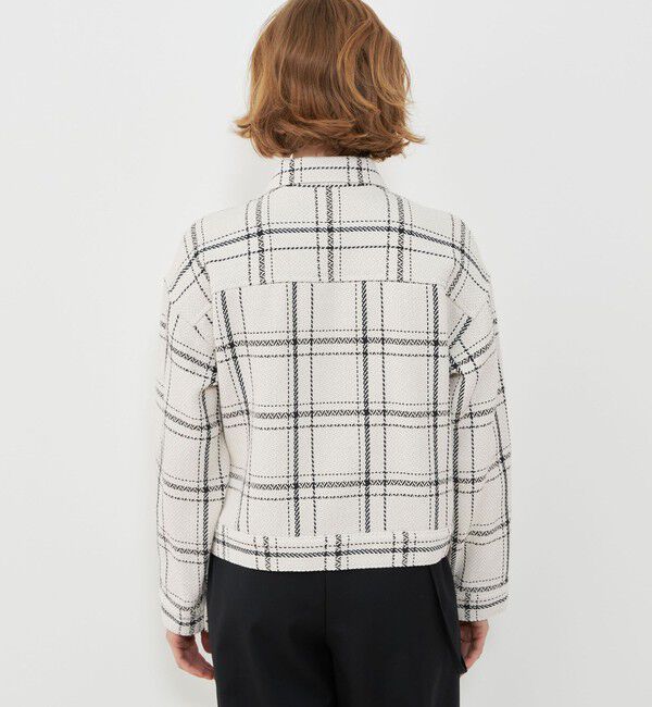 GALERIE VIE「ビンテージラグ ツータックジャケット」|ブルゾン・スタジャン|