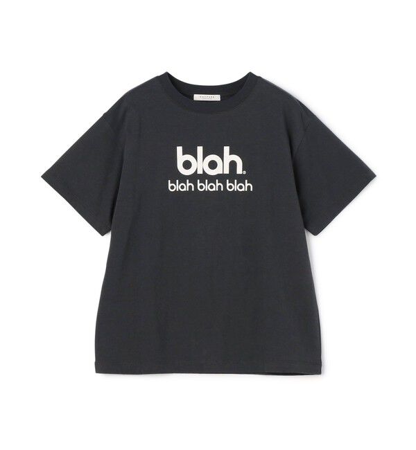 MACPHEE「コットンロゴプリント Tシャツ」|Tシャツ・カットソー|19 ブラック