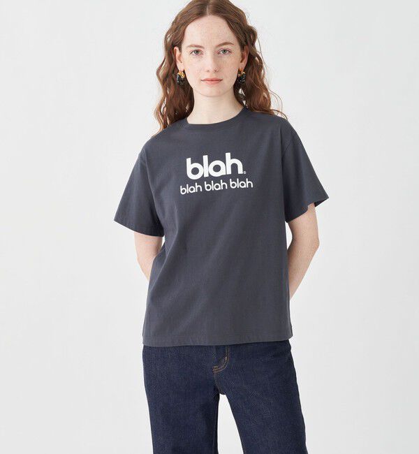 MACPHEE「コットンロゴプリント Tシャツ」|Tシャツ・カットソー|