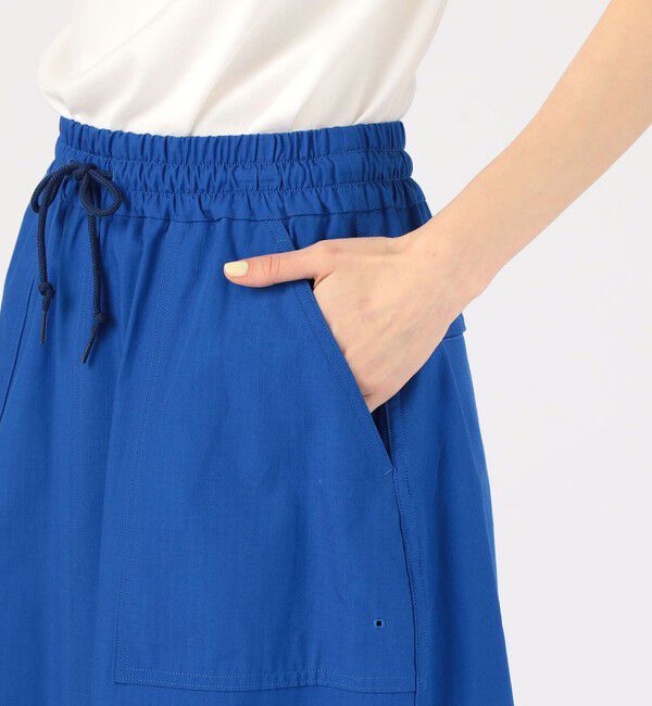 TOMORROWLAND BUYING WEAR「UNION LAUNCH ギャザーロングスカート」|フレア|