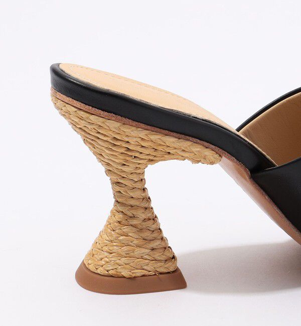 TOMORROWLAND GOODS「PALOMA BARCELO BRIGITE ラフィアヒールミュール」|サンダル|