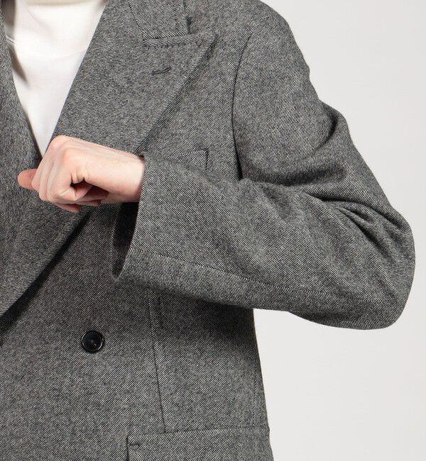 TOMORROWLAND MENS「タスマニアラムウール ダブルブレステッド6Bジャケット」|テーラードジャケット|