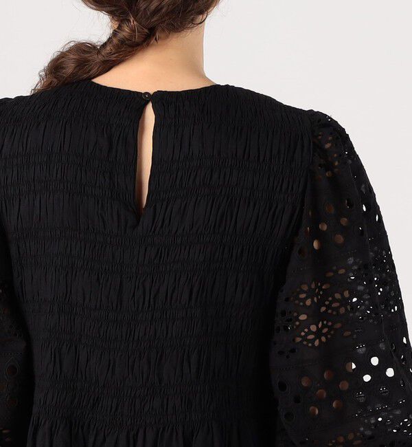 TOMORROWLAND BUYING WEAR「【別注】ne Quittez pas BLACK &times; TOMORROWLAND カットワークスリーブドレス」|ワンピース|