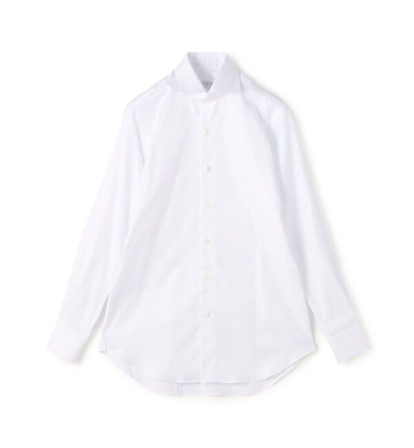 TOMORROWLAND MENS「120/2ロイヤルオックス ワイドスプレッドカラーシャツ」|シャツ・ブラウス|11 ホワイト