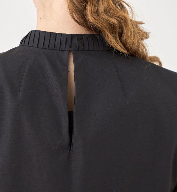 TOMORROWLAND collection「コンパクトブロード プリーツカラーブラウス」|シャツ・ブラウス|