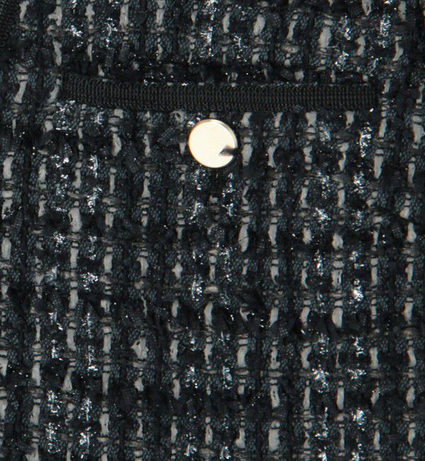 Ballsey「Viola カラーレスジャケット」|ノーカラージャケット|