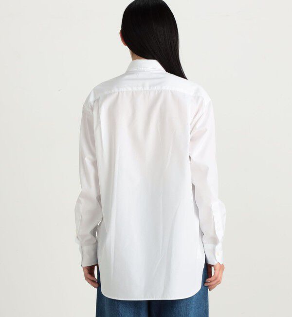 Edition「スーピマコットン スカーフタイブラウス」|シャツ・ブラウス|