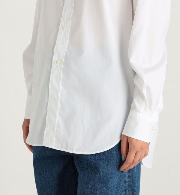 Edition「スーピマコットン スカーフタイブラウス」|シャツ・ブラウス|