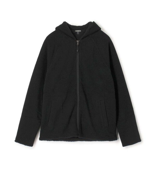 JAMES PERSE「スキューバ ジップアップパーカー MDFK2098」|ブルゾン・スタジャン|19 ブラック