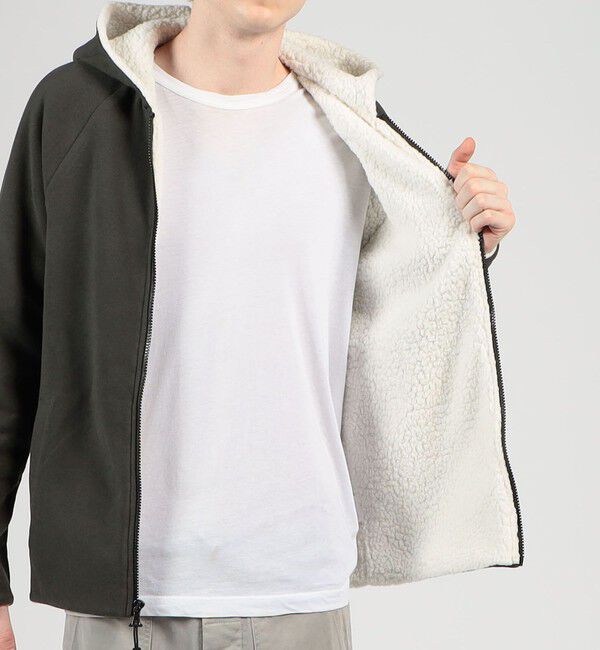 JAMES PERSE「スキューバ ジップアップパーカー MDFK2098」|ブルゾン・スタジャン|