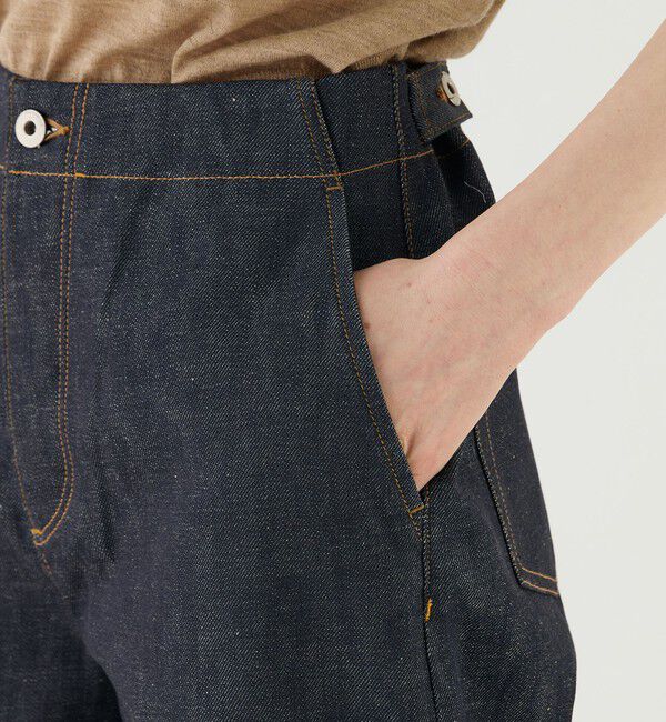 GALERIE VIE「リジットデニム コクーンパンツ」|デニム|