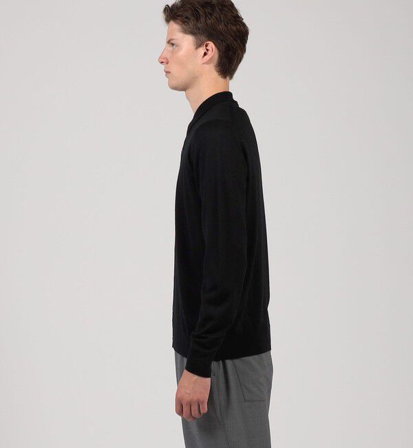 TOMORROWLAND BUYING WEAR「JOHN SMEDLEY 24G EASY FIT ウール ニットシャツ TIBOR」|ニット・セーター|