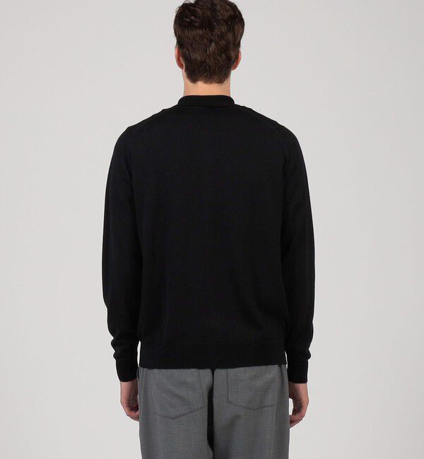 TOMORROWLAND BUYING WEAR「JOHN SMEDLEY 24G EASY FIT ウール ニットシャツ TIBOR」|ニット・セーター|