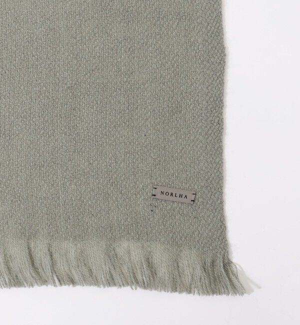 TOMORROWLAND GOODS「NORLHA Nomad Nets チェックストール」|ストール|