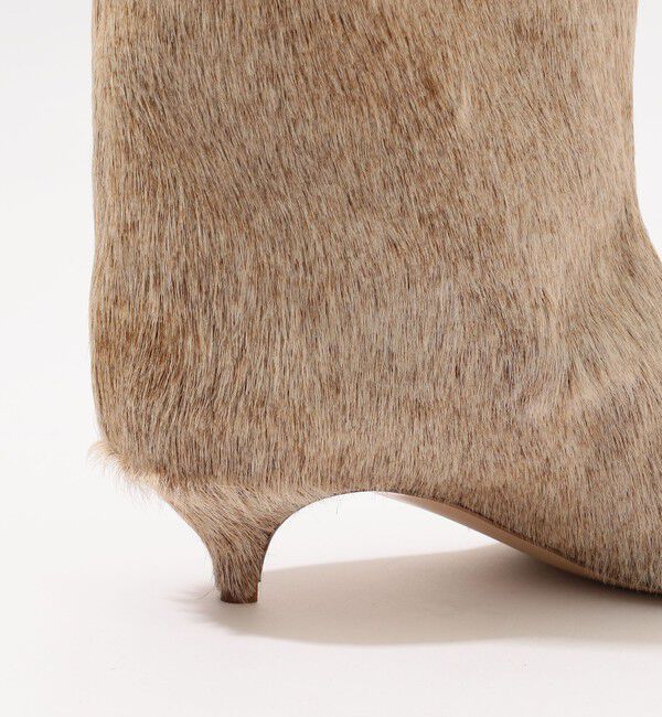 TOMORROWLAND GOODS「NEBULONI E. スクエアトゥーミドルブーツ」|ロングブーツ|