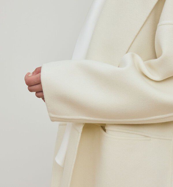 DES PRES「ダブルフェイスメルトンビーバー ウィングカラーコート」|その他|