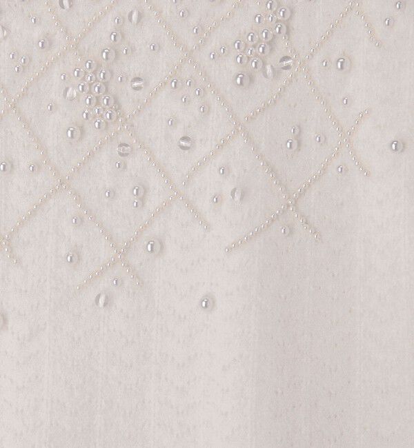 DES PRES「パールレースステッチ ラグランスリーブプルオーバー」|ニット・セーター|