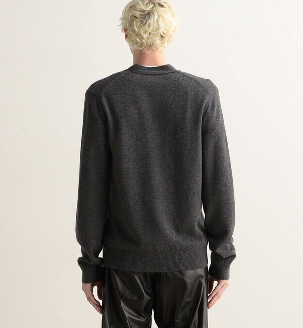 Edition「エクストラファインウール Vネックカーディガン」|カーディガン|