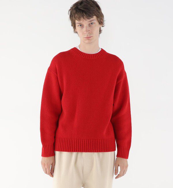 GALERIE VIE「ファインウールクルーネックニット」|ニット・セーター|