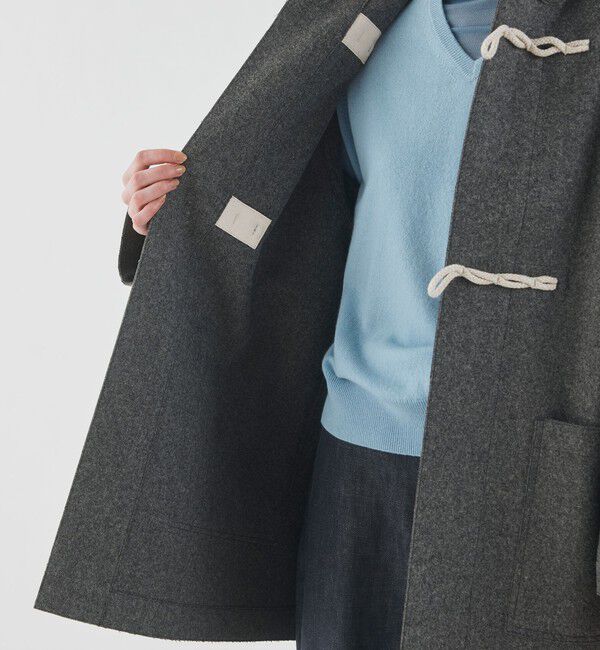 GALERIE VIE「ウールフェルトライク ダッフルコート」|ダッフルコート|