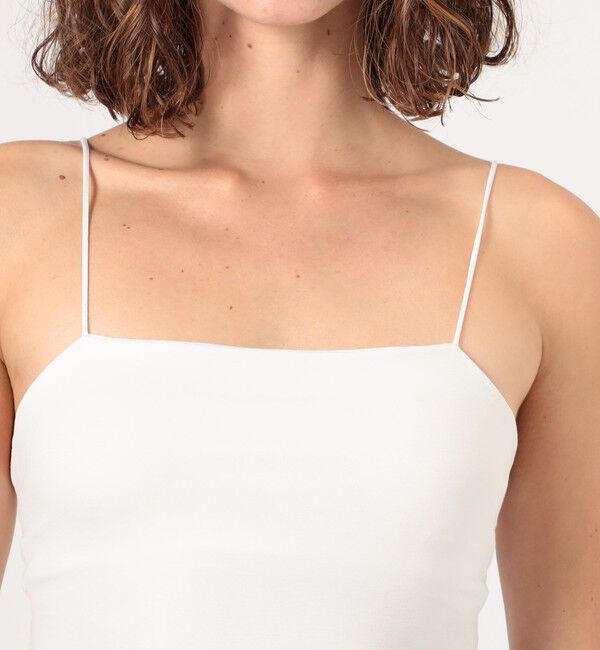 Edition「レーヨンナイロン クロップド ブラトップ」|キャミソール|